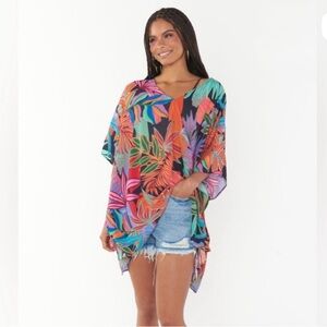 Show Me Your MuMu Vibrant Leaf Print Dress